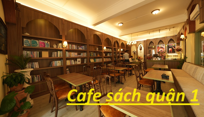 Những quán cafe sách quận 1 có không gian yên tĩnh