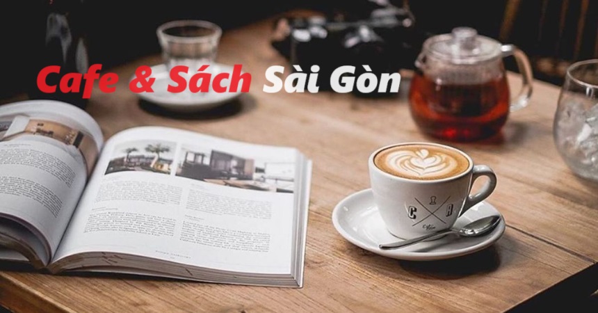 Quán cà phê sách Sài Gòn có không gian rộng rãi, yên tĩnh