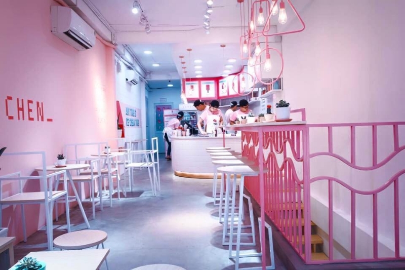 Ice Kitchen - Cafe sang chảnh Sài Gòn phù hợp cho giới trẻ.