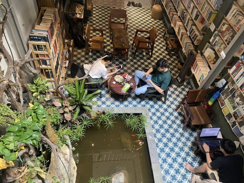 Kaha - Địa chỉ cafe sách Gò Vấp.