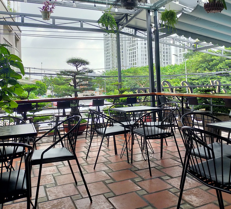 Sky Coffee - Cafe sân thượng quận Tân Phú.
